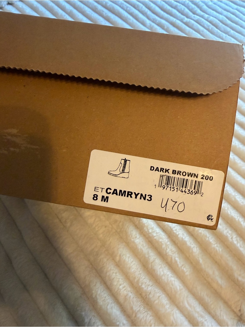 Earth Women's 8M Camryn Side Zip Wedge Booties NWB - Picture 7 of 8